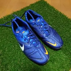 Nike サッカーシューズ 25.5cm ブルー/オレンジ