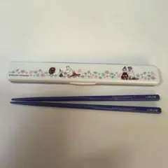 ムーミン 箸 箸箱セット 18cm 抗菌 音の鳴らない スケーター お弁当