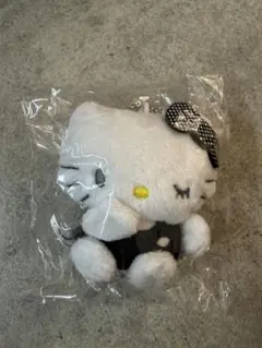 【新品未使用】ハローキティ ぬいぐるみボールチェーン3 キラキラリボン