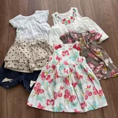 6点セット　女の子夏服　まとめ売り　プティマイン　ネクスト　グローバルワーク