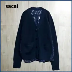 2025年最新】sacai レディース カーディガン・ボレロ・アンサンブルの