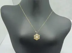 【SALE中】K18 ダイヤ ネックレス 0.26ct 1.15g