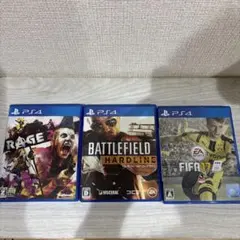 PS4 ソフト 3本セット まとめ売り