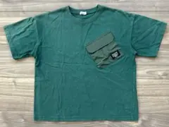 PAIRMANON STREET グリーン Tシャツ　150サイズ　男の子
