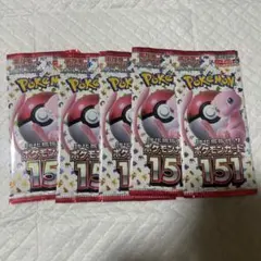 151 バラパック 5パック ポケモンカードゲーム - メルカリ