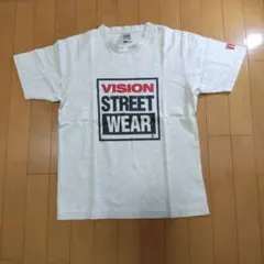 古着 VISION Tシャツ M プリントロゴ
