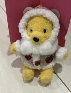 くまのプーさん　ぬいぐるみバッジ　2025　クリスマス　東京ディズニーランド