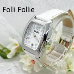 Folli Follie フォリフォリ カレンダー付 レディース腕時計 稼働品