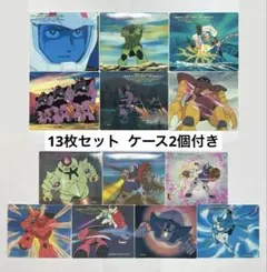 ◆機動戦士ガンダム◆ シールステッカー 13枚セット ガンダムガム 昭和レトロ