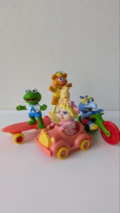 ヴィンテージ 1986年 マペットベイビーズ マクドナルドおもちゃ 車両付き ヴィンテージ 1986年 マペットベイビーズ マクドナルドおもちゃ 車両