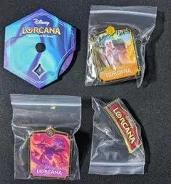 ディズニーロルカナ 逆襲のアースラシーズン ピンバッジ ロアカウンター セット