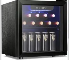 ワインセラー 本体 18本収納(ワイングラスラック付) 美品(2026/2購入 