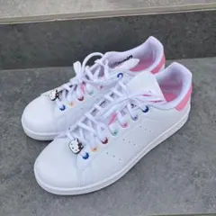 adidas キッズスニーカー ディズニー グランドコート ミニーマウス17 