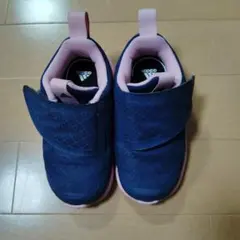 adidas ネイビー/ピンク スニーカー