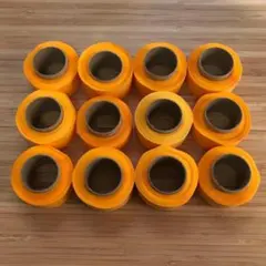 匿名配送 マスキングテープ マステのヘタ heta まとめ売り 12個 オレンジ