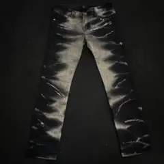 midas rare python lame denim - メルカリ