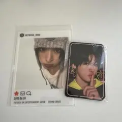 nct wish japan fc スペシャルキット リク クリアカード トレカ