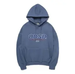 ODSD ブルーフードパーカー + ニットのサムネイル