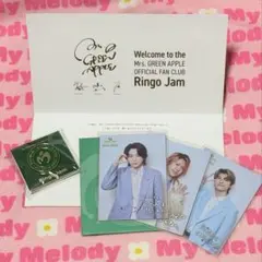 Mrs. GREEN APPLE 入会特典 ピンバッジ カード ファンクラブ