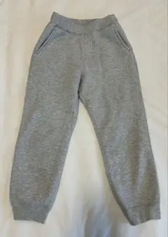 UNIQLO ボアスウェットパンツ　グレー　130
