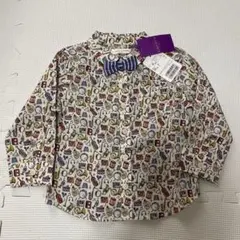 新品　センスオブワンダー　リバティ　90cm 楽器プリントシャツ