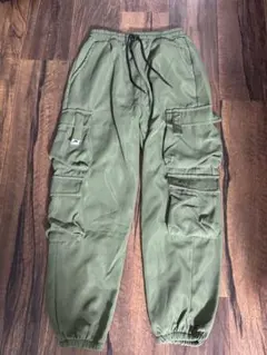 冬用裏起毛ジョガーカーゴパンツ暖パン