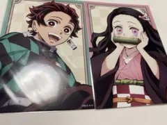 竈門炭治郎 竈門禰豆子 鬼滅の刃 全集中展 ランダムブロマイド 無限列車