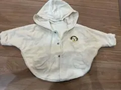 COMME CA FOSSETTE フード付きベビーポンチョ 50-80cm