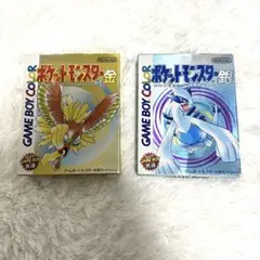 ゲームボーイ ポケットモンスター 金 銀 箱 ソフト 説明書