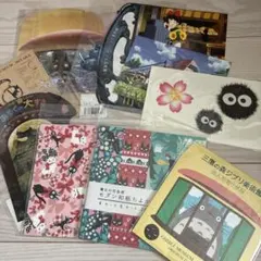 ジブリ　ポストカード　折り紙