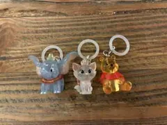 Disney めじるしアクセサリー マリーちゃん ダンボ プーさん　3種セット