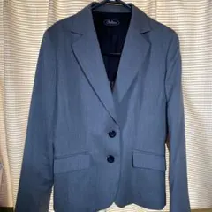 グレー シングルボタンジャケット