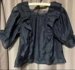 新品　ナイスクラップ　シースルーブラウス