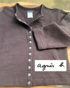 agnes b. ENFANT アニエスベー カーディガン12ans ブラウン