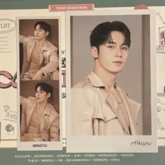 SEVENTEEN ミンギュ RIGHT HERE ポストカード 2CUTS