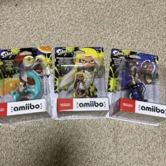 【未開封】amiibo インクリング イエロー　ブルー　コジャケ