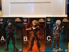 僕のヒーローアカデミア 一番くじ　フィギュア3体セット
