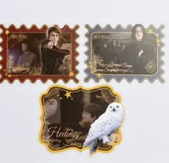 ハリーポッター スネイプ ヘドウィグ クリアステッカー インポート ロン