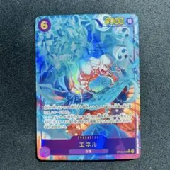ワンピースカード 神の島の冒険 エネル SEC シークレット P パラレル