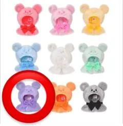 ディズニーストア　シークレットポンチョ　紫