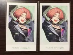 18TRIP エイトリ 夏焼千弥 アニメイトカフェ おもライ 特典 ステッカー
