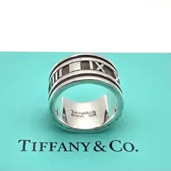 値下げ不可【TIFFANY&Co.】アトラス ワイドリング2003 約11号 TIFFANY&Co. アトラスワイドリング 2003 - メルカリ