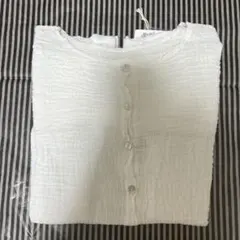 完売品・新品タグ付き】アトリエフランセ別注 OPEN BTN 2WAYブラウス