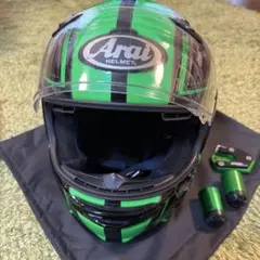 Arai Astro GXフルフェイスヘルメット 61-62㎝ グリーン - メルカリ