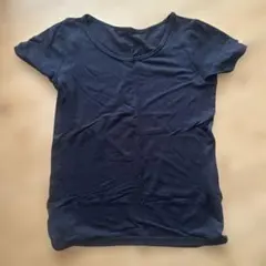 UNIQLO AIRism アンダーシャツ 120 黒