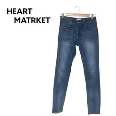 【ハートマーケット】デニム Ｓ ストレート カジュアル ヴィンテージ感 シンプル