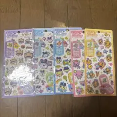たまごっち 平成はっぴーフォン シール 5点セットのサムネイル