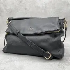 kate spade ケイトスペード 2way ショルダーバッグ ブラック 本革