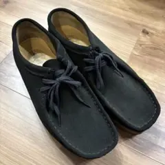 Clarks Originals ブラックスエードシューズ