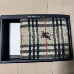 【未使用品】BURBERRYフェイスタオル1枚　34X 75cm